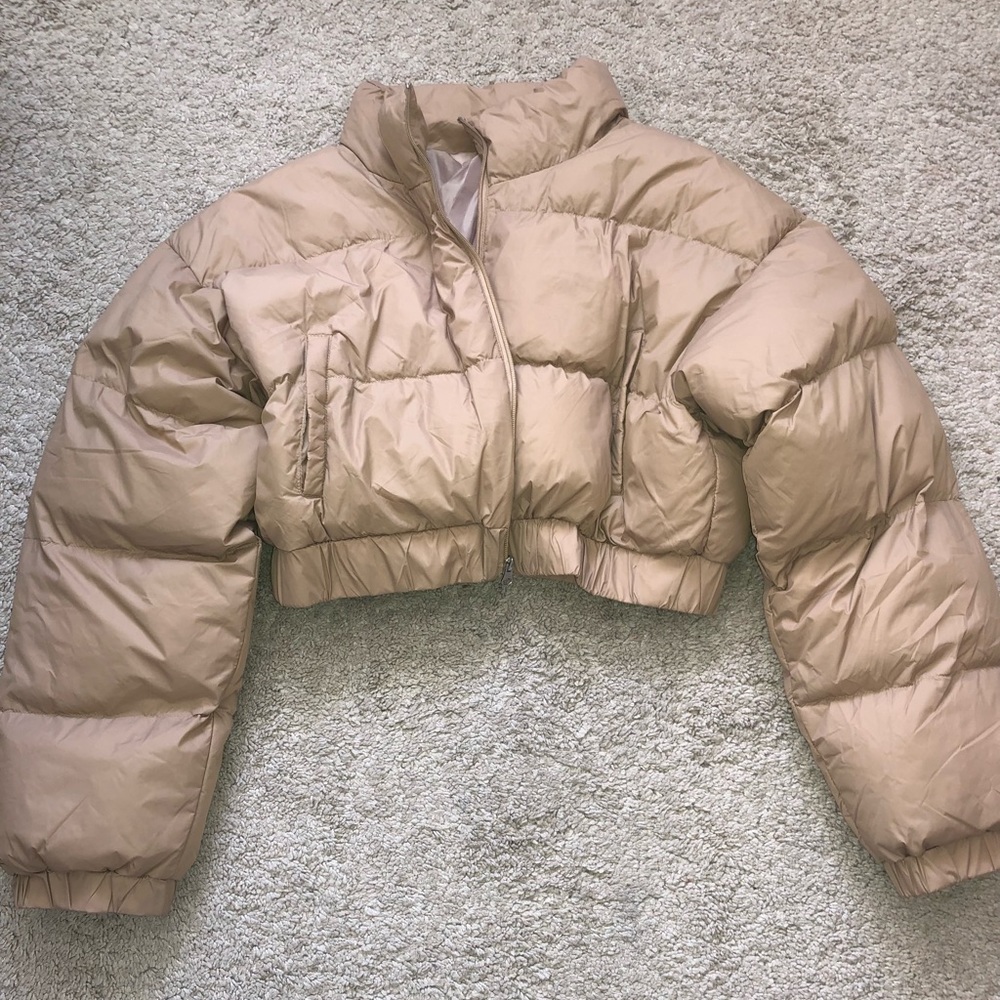 Never Worn: Shein Mini/Micro Puffer Jacket, Size L